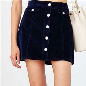 BDG Corduroy Mini Skirt